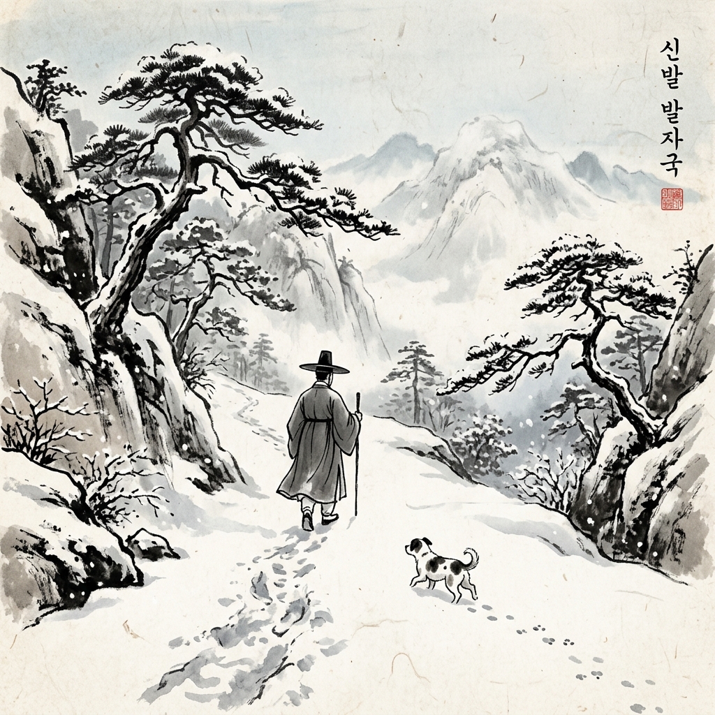 계절의 변화를 느끼는 동네 산책로